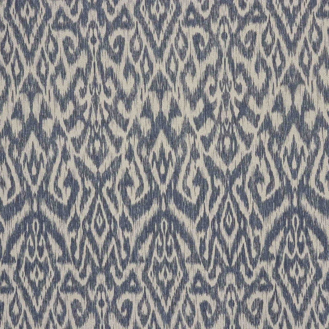 Bohemian Ikat Indigo Fabric