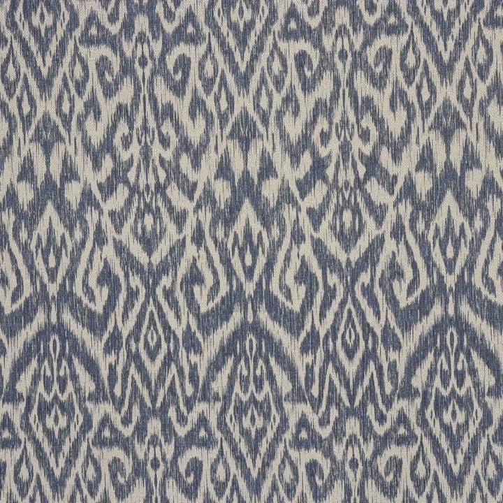 Bohemian Ikat Indigo Fabric