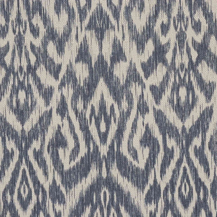 Bohemian Ikat Indigo Fabric