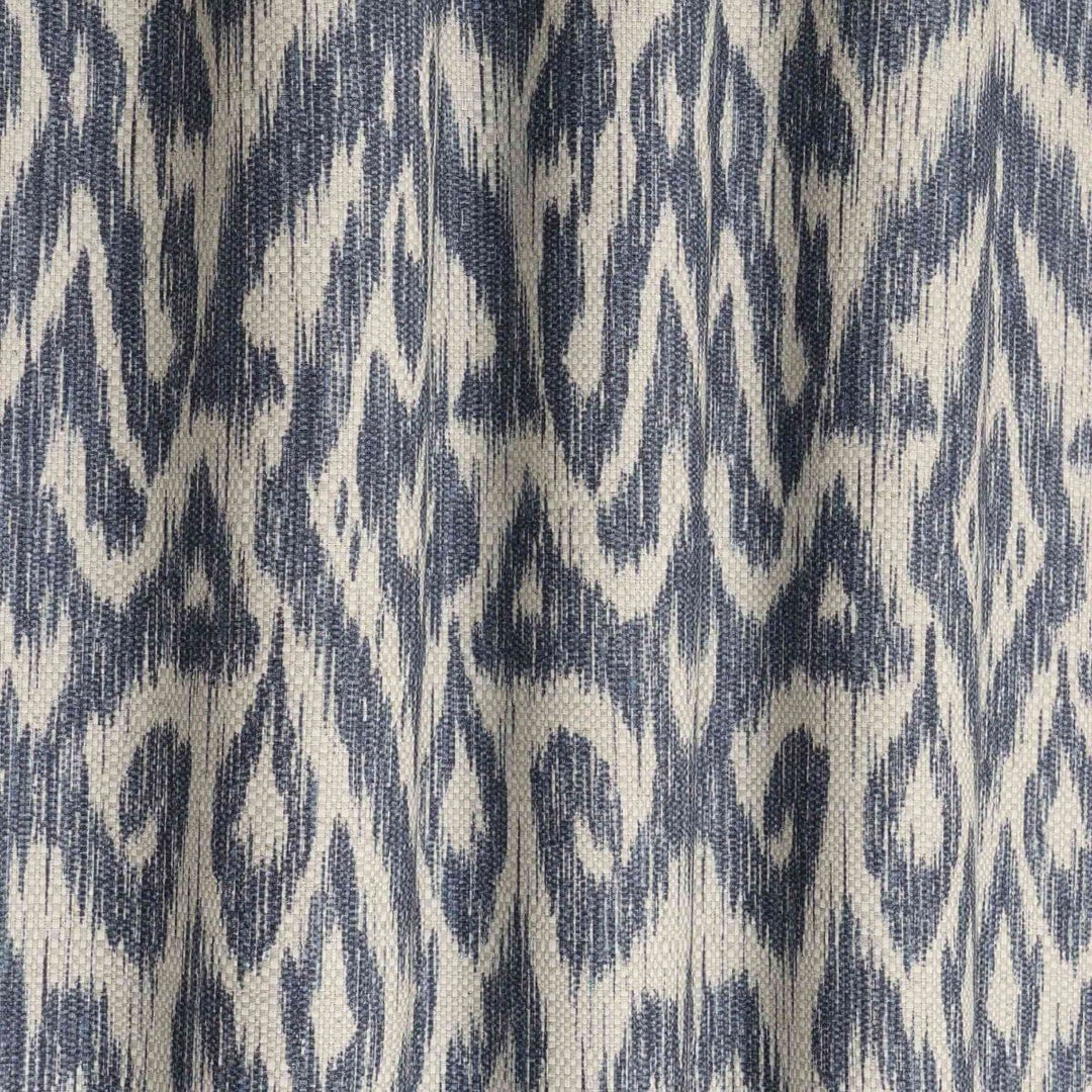 Bohemian Ikat Indigo Fabric