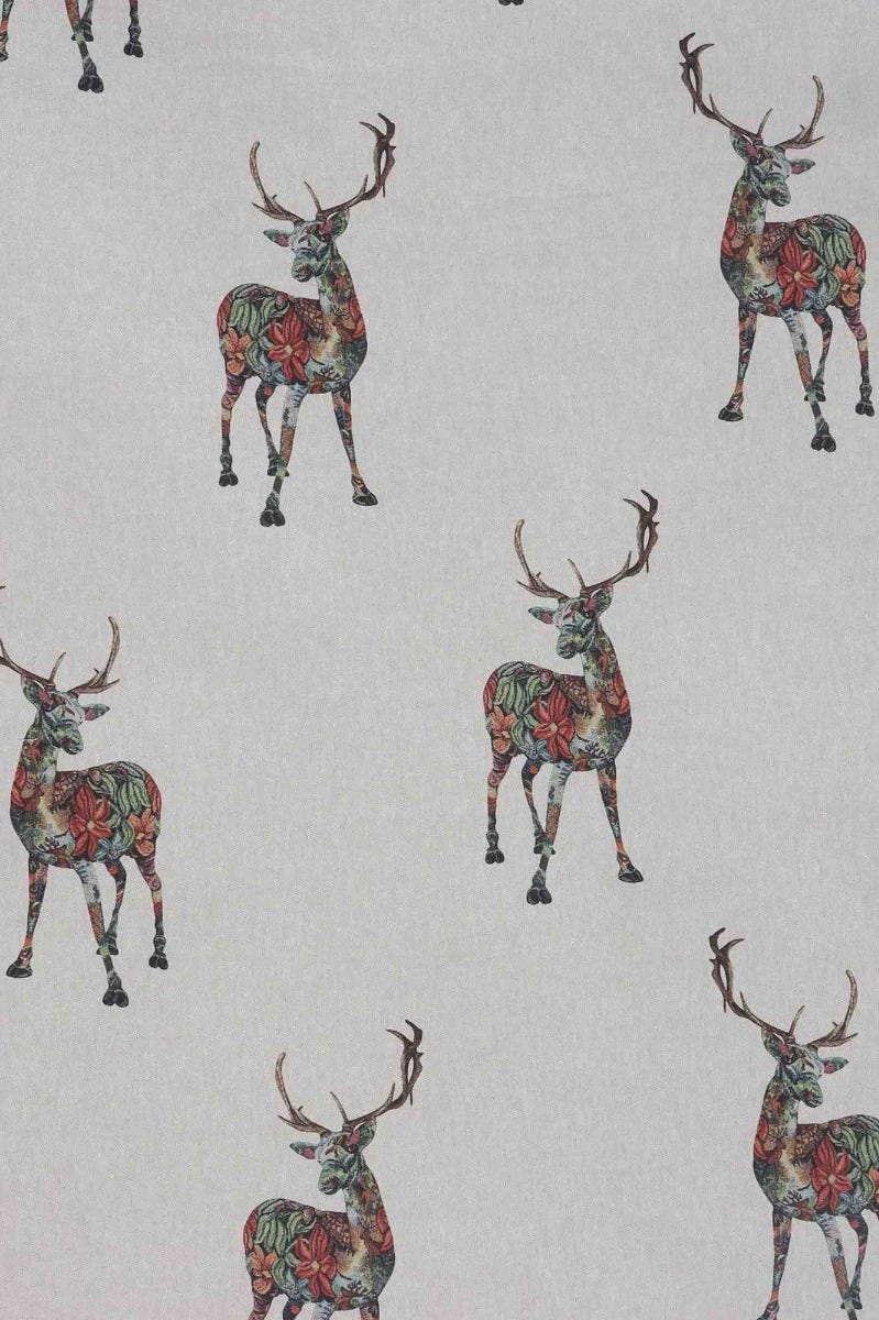 Vintage Stag Fabric