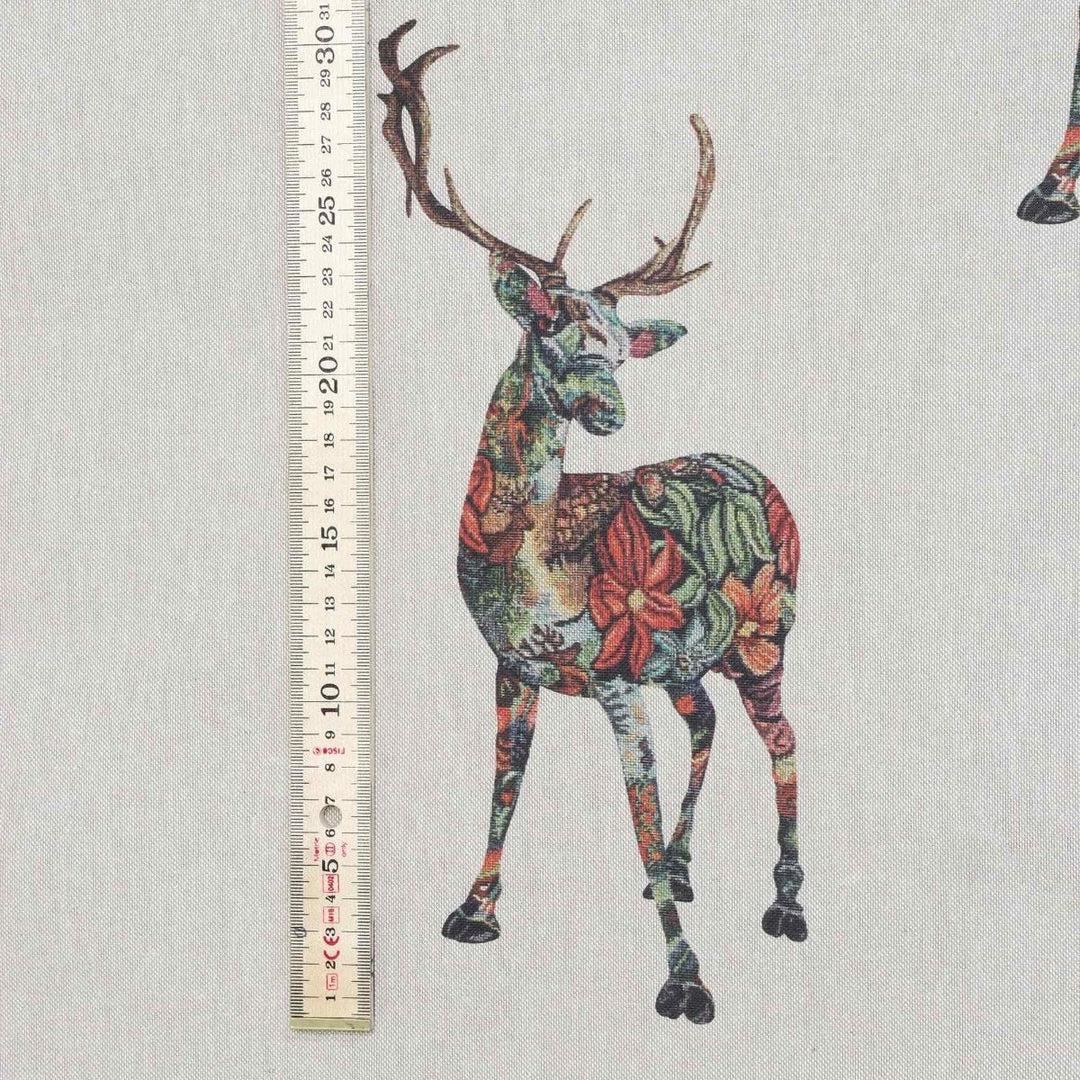 Vintage Stag Fabric