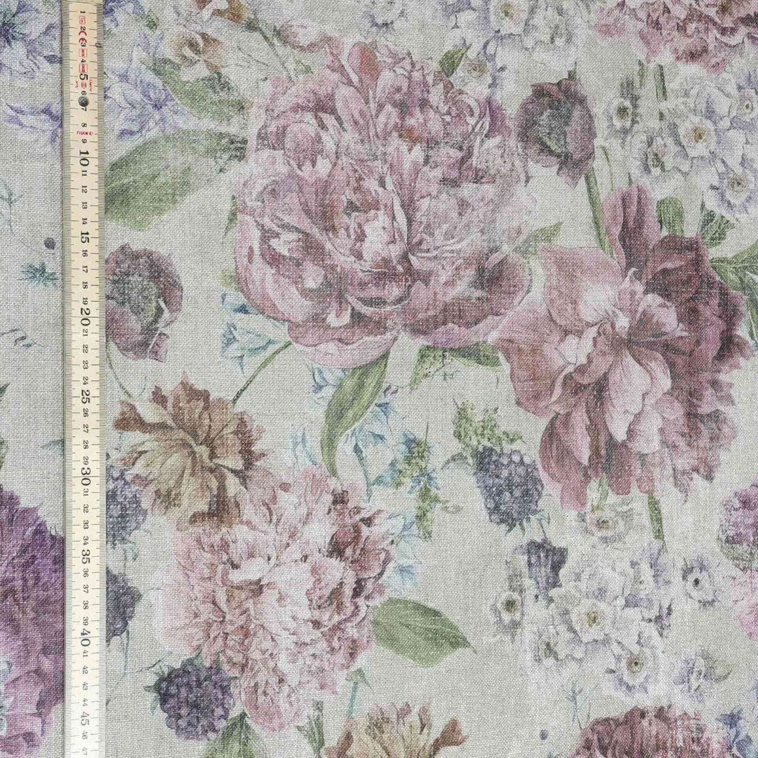 Antique Peonies Fabric