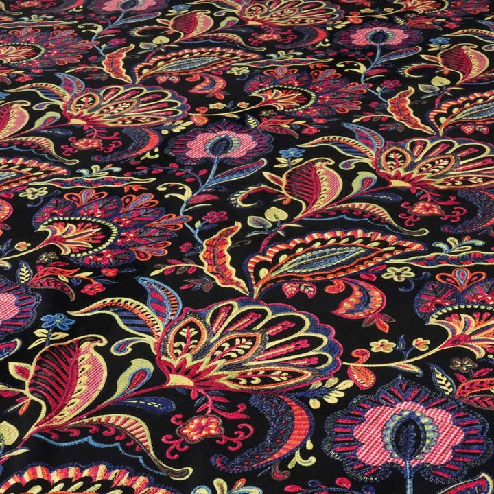 Jamboree Multi Velvet Fabric