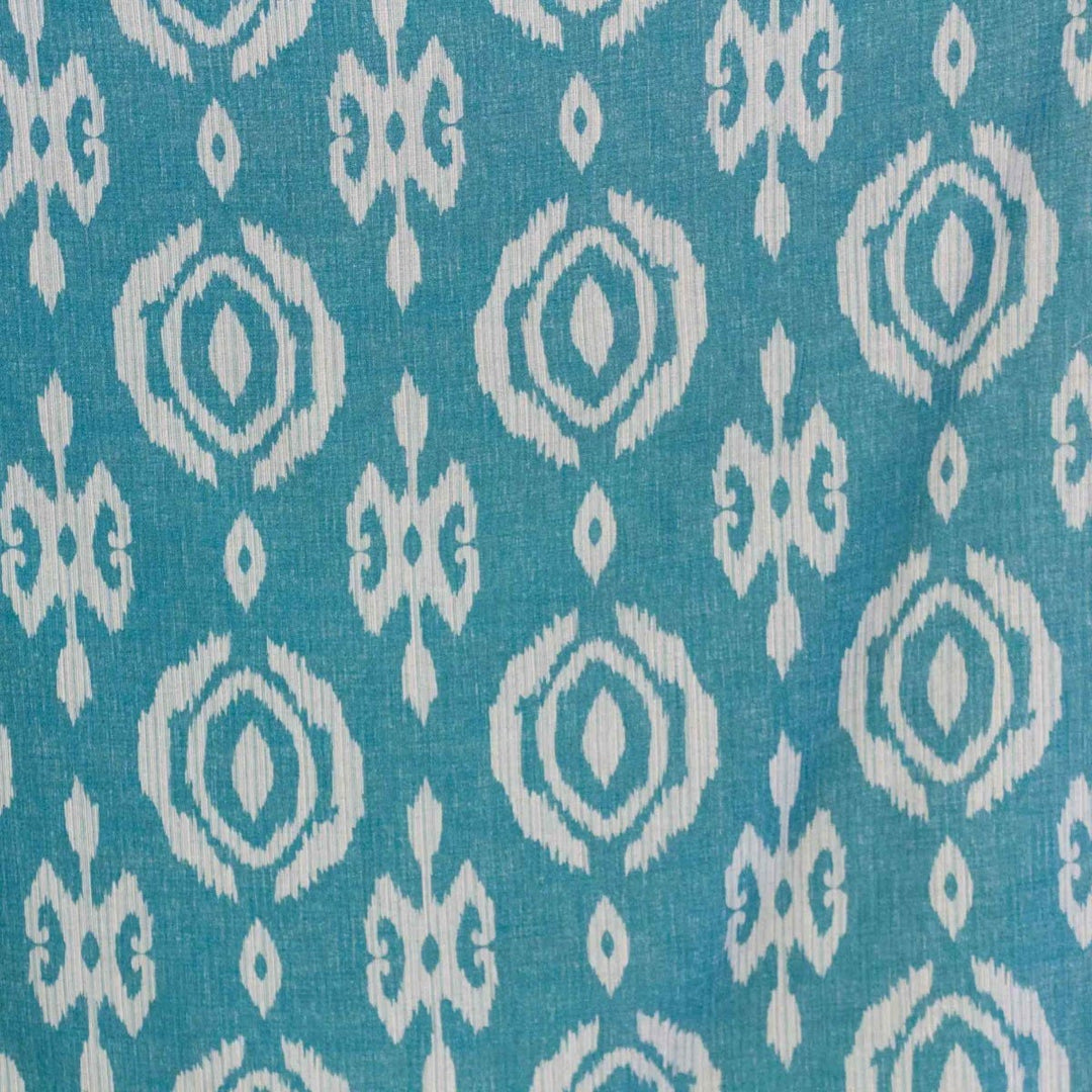 Bali Ikat Teal Fabric