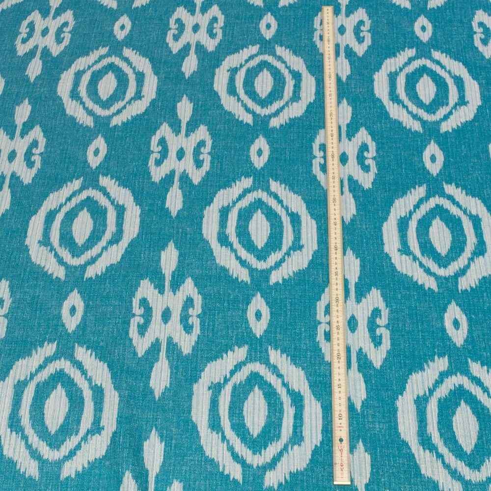 Bali Ikat Teal Fabric