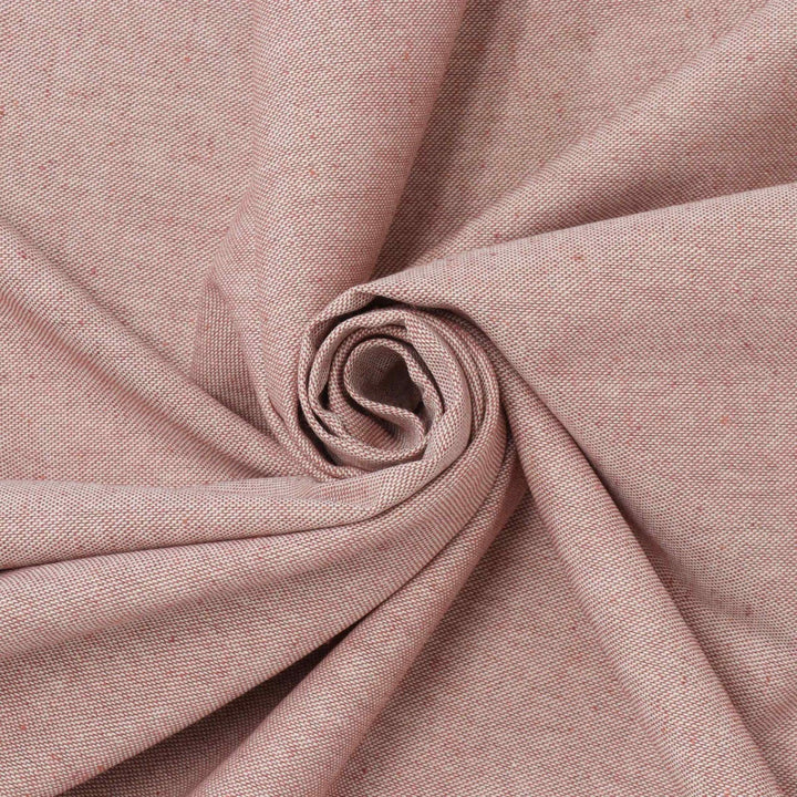 Oatmeal Linen Pink Double Width Fabric