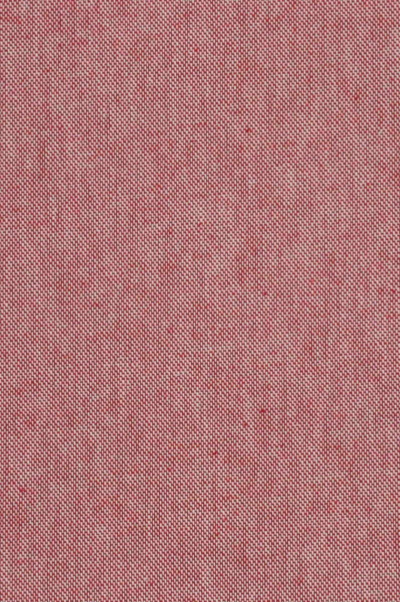 Oatmeal Linen Red Double Width Fabric