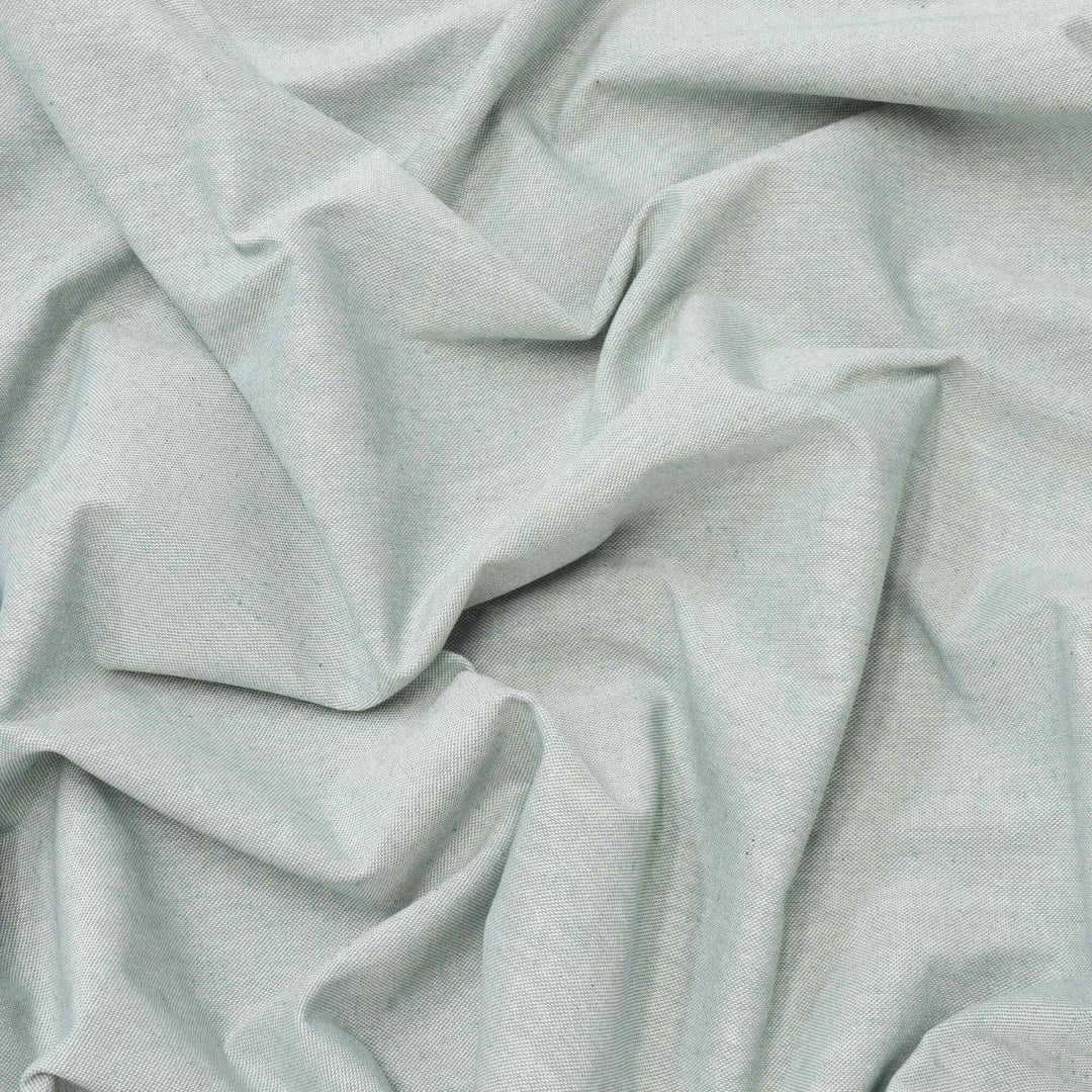 Oatmeal Linen Green Double Width Fabric