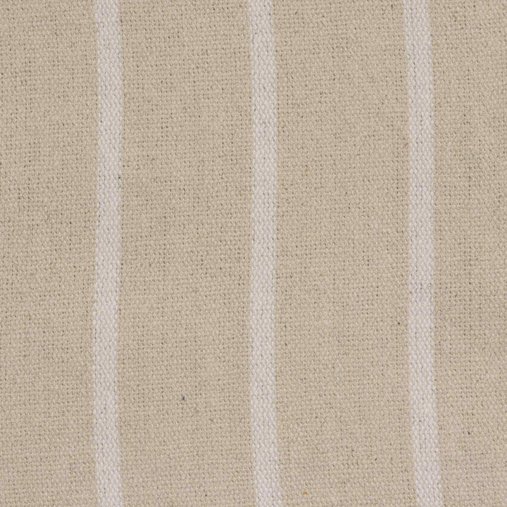 Austin Deck Stripe White Fabric