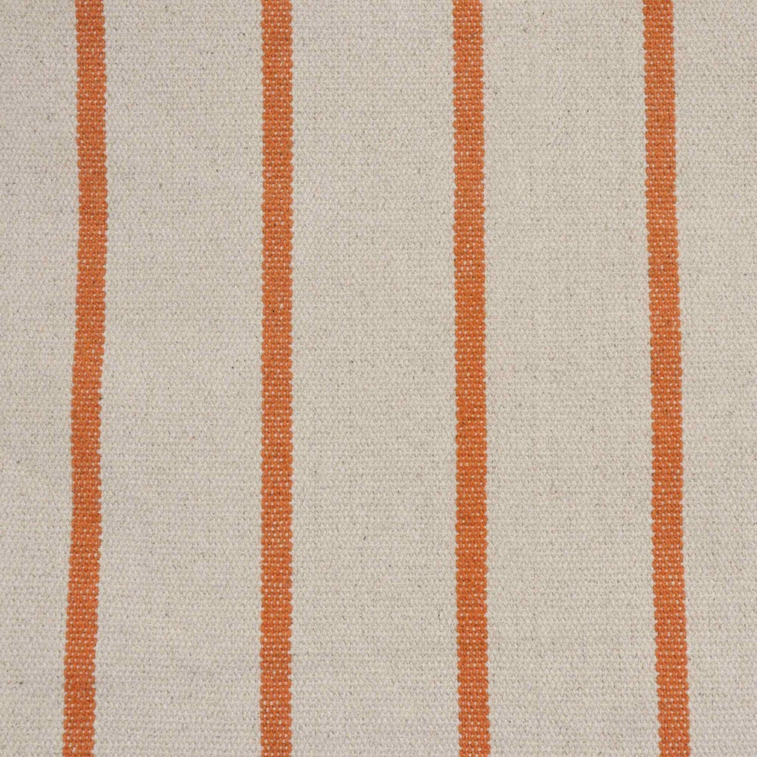 Austin Deck Stripe Orange Fabric