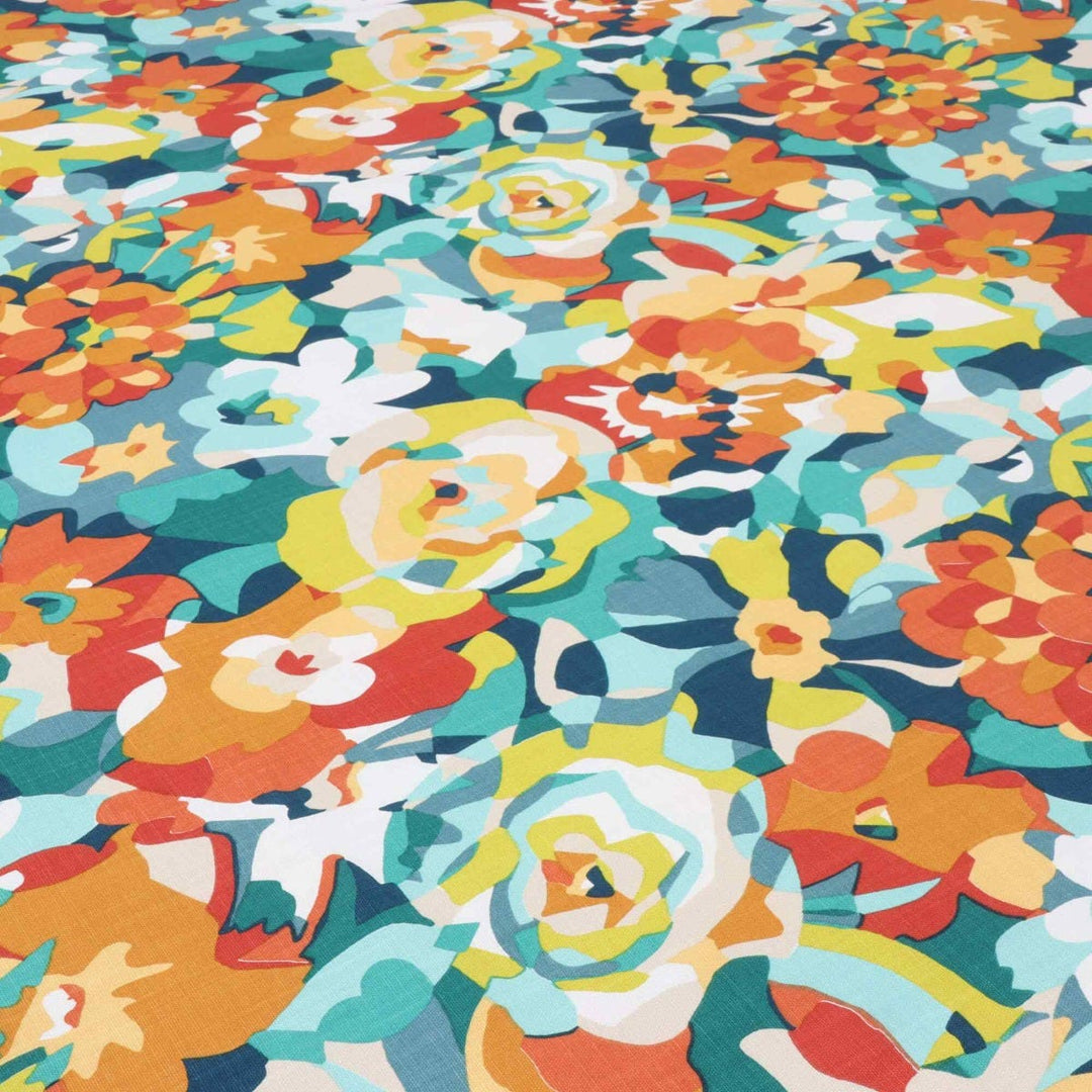 Joni Floral Terracotta Fabric