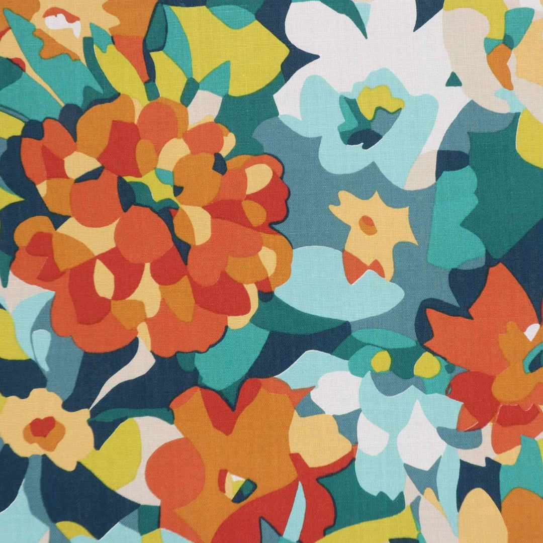 Joni Floral Terracotta Fabric