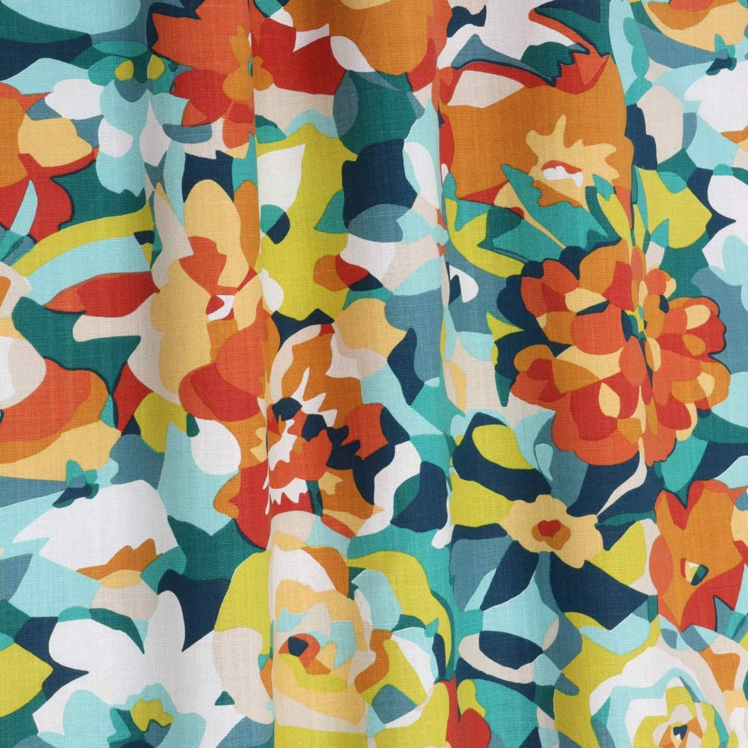 Joni Floral Terracotta Fabric