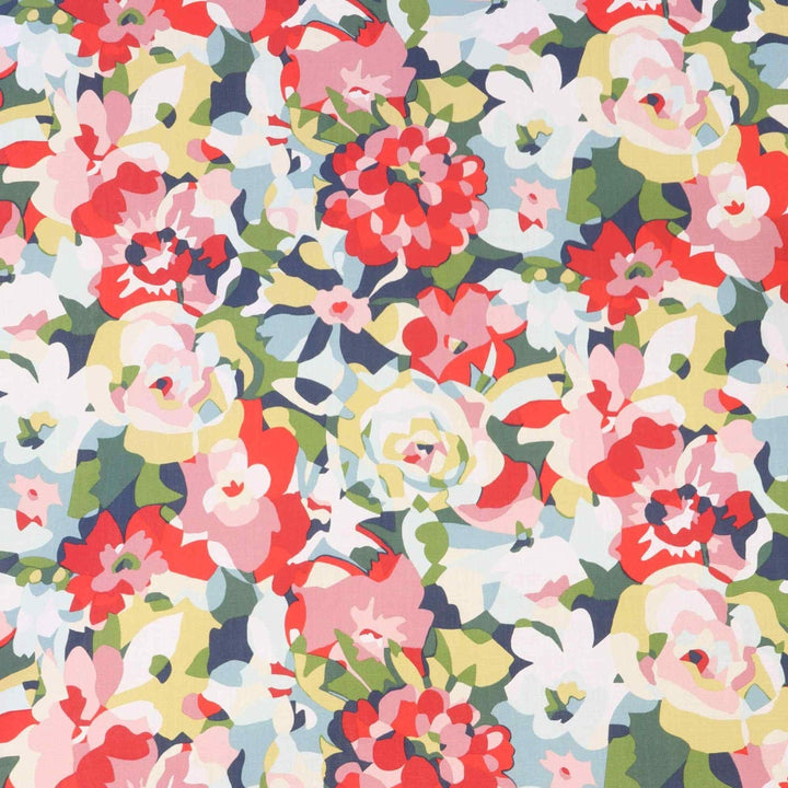 Joni Floral Pink Fabric