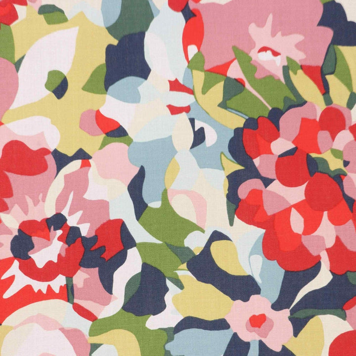 Joni Floral Pink Fabric