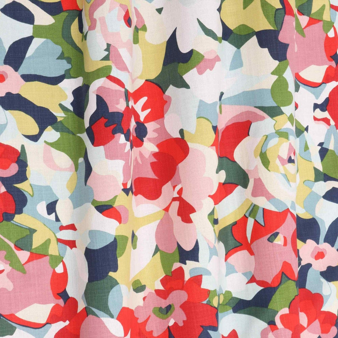 Joni Floral Pink Fabric