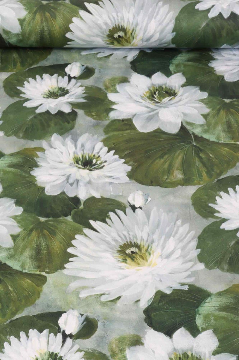 Water Lilies Fabric