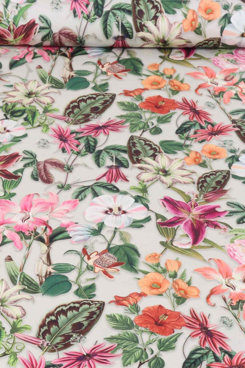 Clearance Exotic Lily Fabric