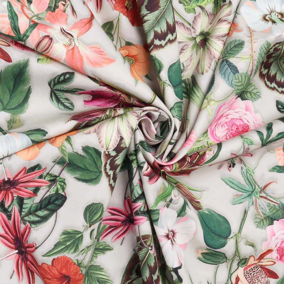 Clearance Exotic Lily Fabric