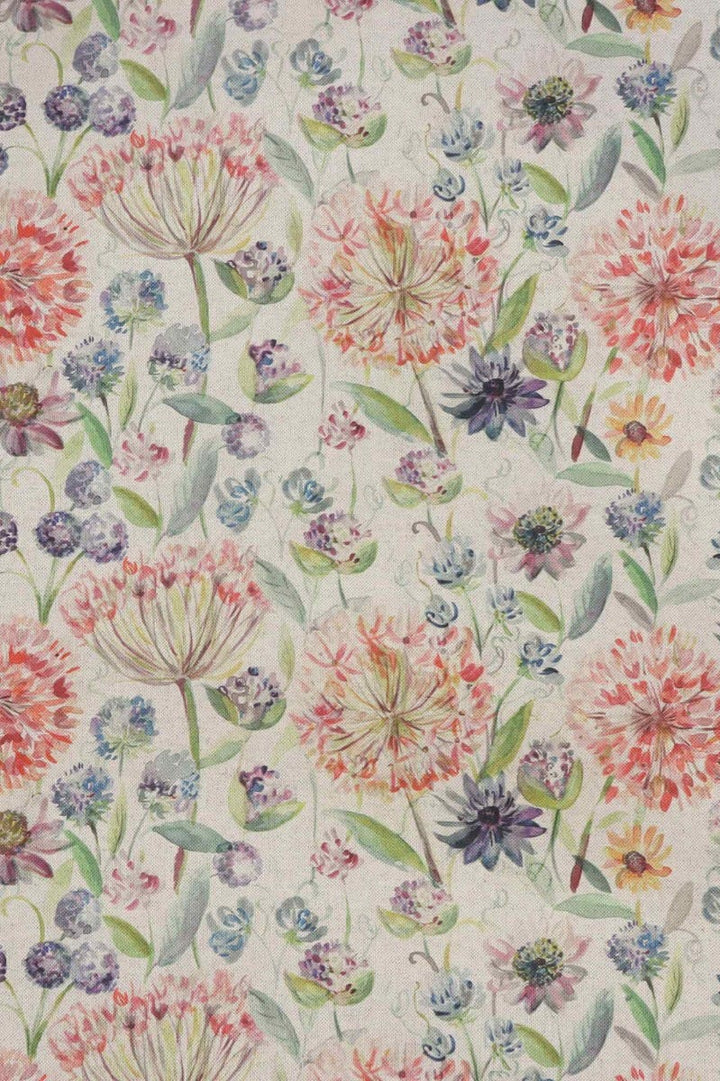 Voyage Pom Pom Floral Summer Fabric