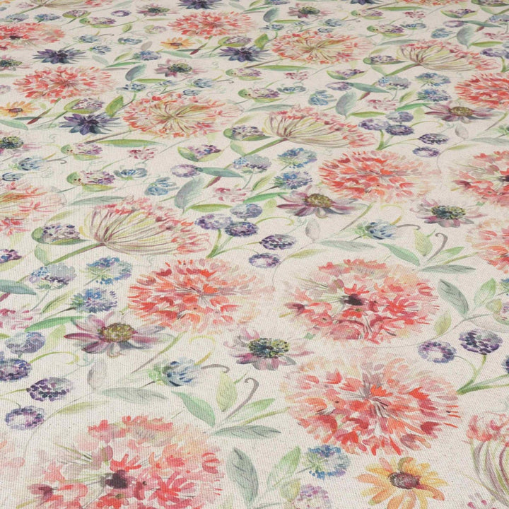 Voyage Pom Pom Floral Summer Fabric