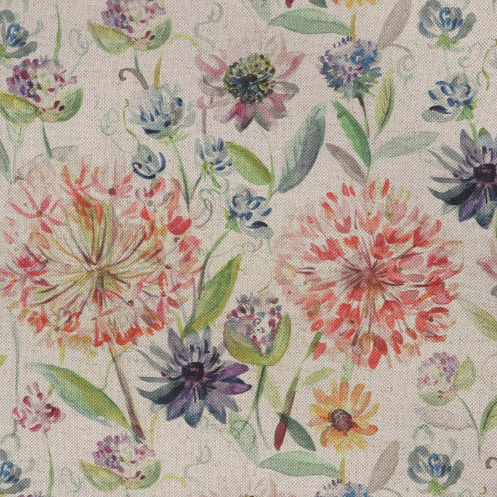 Voyage Pom Pom Floral Summer Fabric