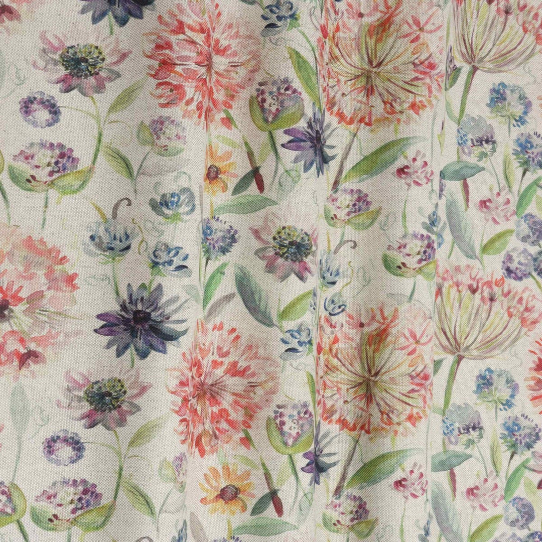 Voyage Pom Pom Floral Summer Fabric