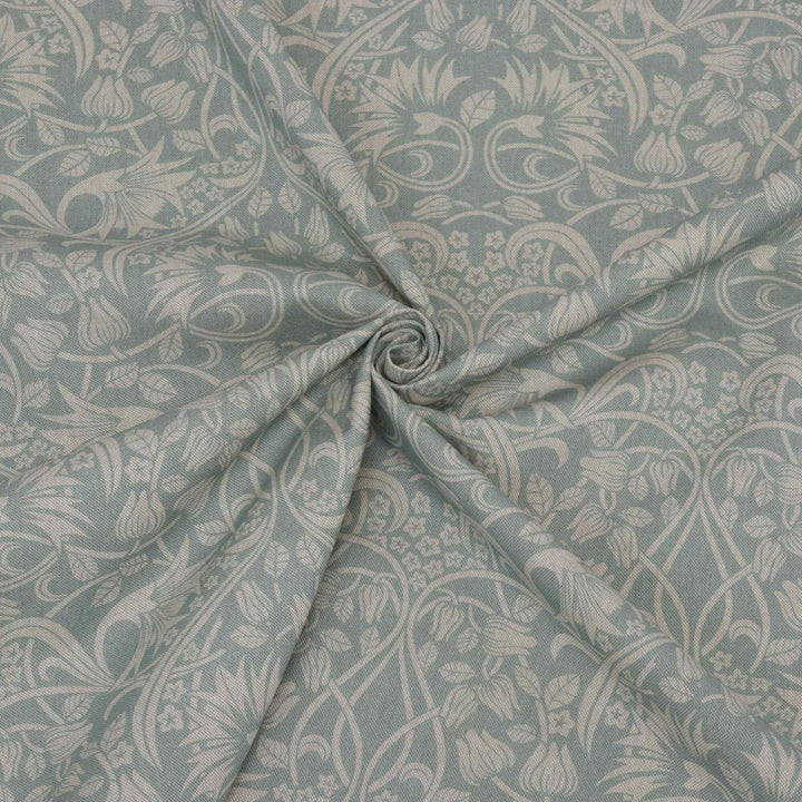 Morris Garden Duck Egg 140cm Fabric