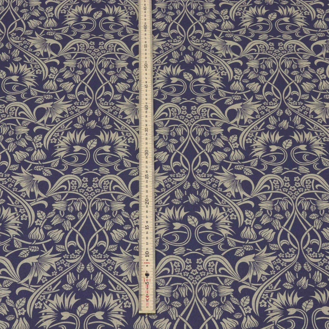 Morris Garden Navy 140cm Fabric