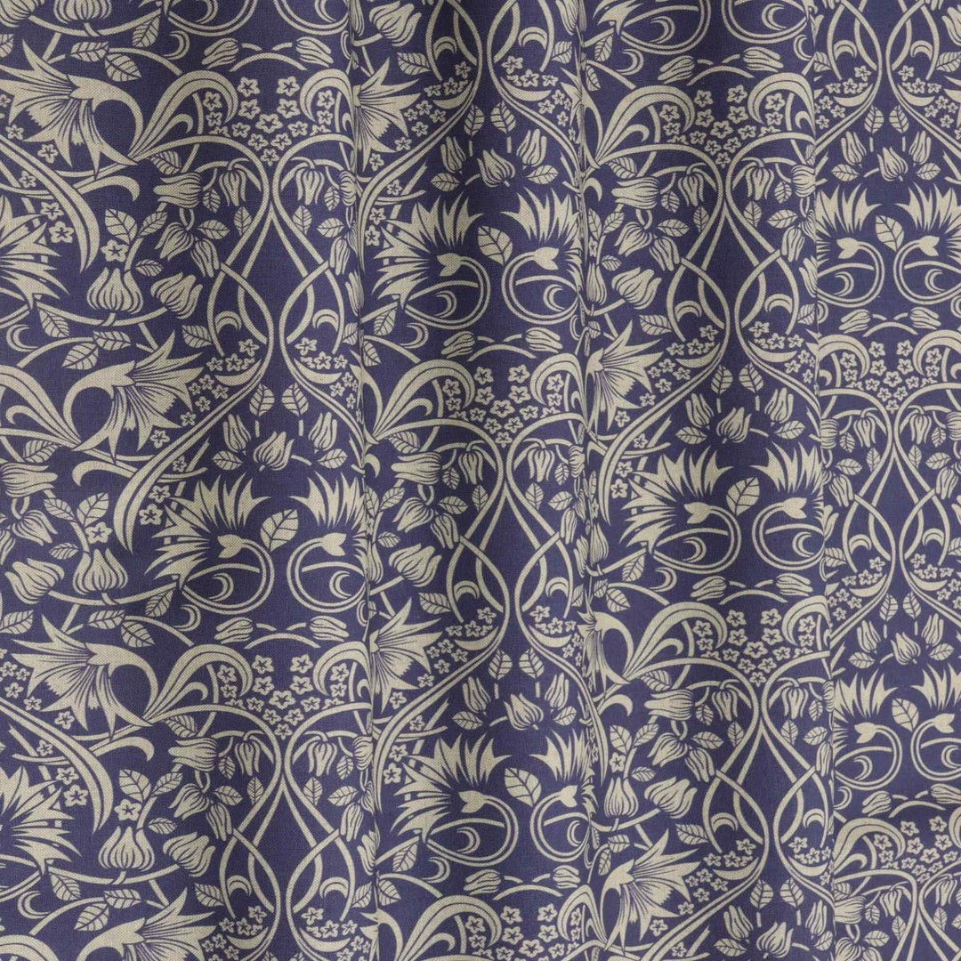 Morris Garden Navy 140cm Fabric