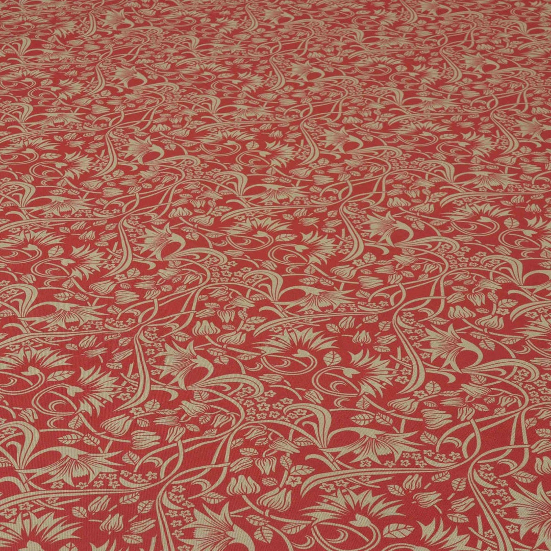 Morris Garden Red 140cm Fabric