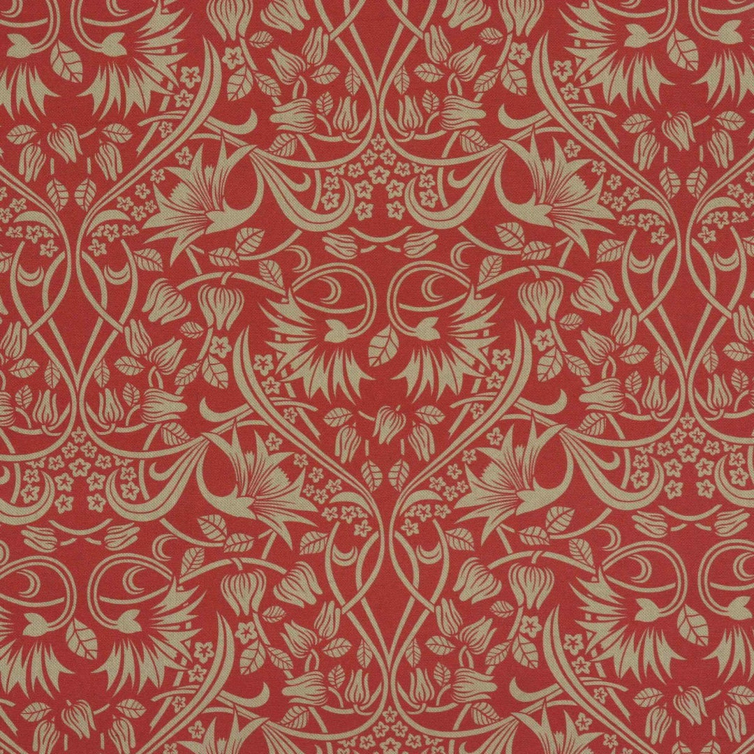 Morris Garden Red 140cm Fabric