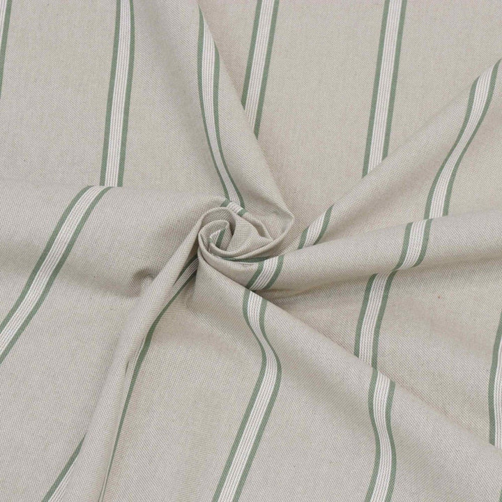 Columbia Stripe Green Fabric