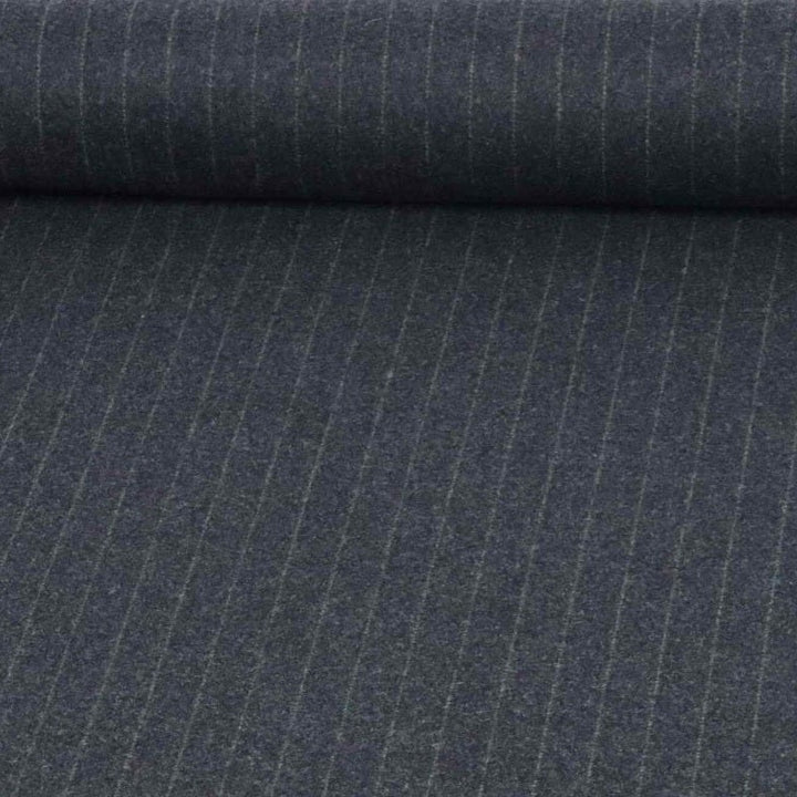 Abraham Moon Jermyn Stripe Green Fabric