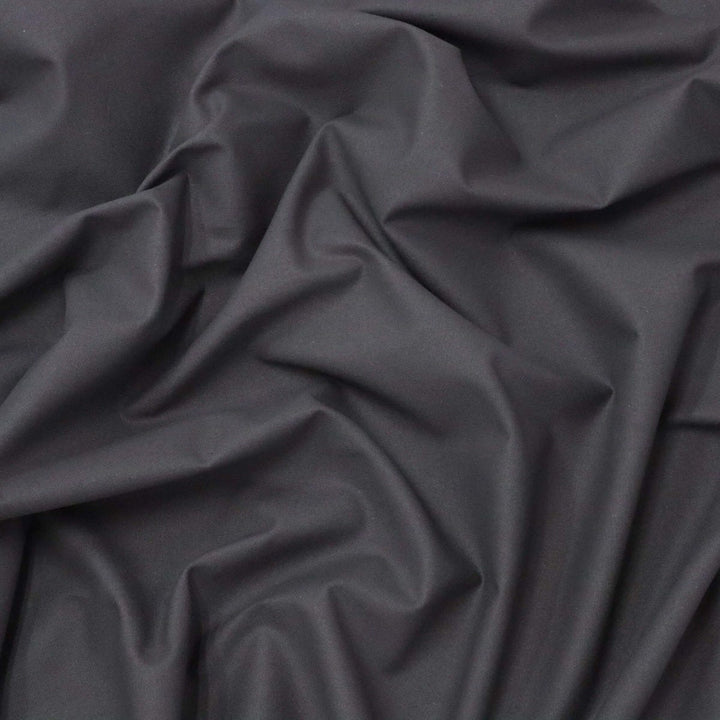 Double Width 100% Cotton Charcoal Fabric