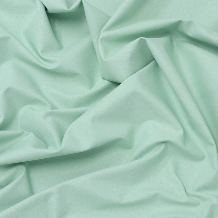 Double Width 100% Cotton Mint Fabric