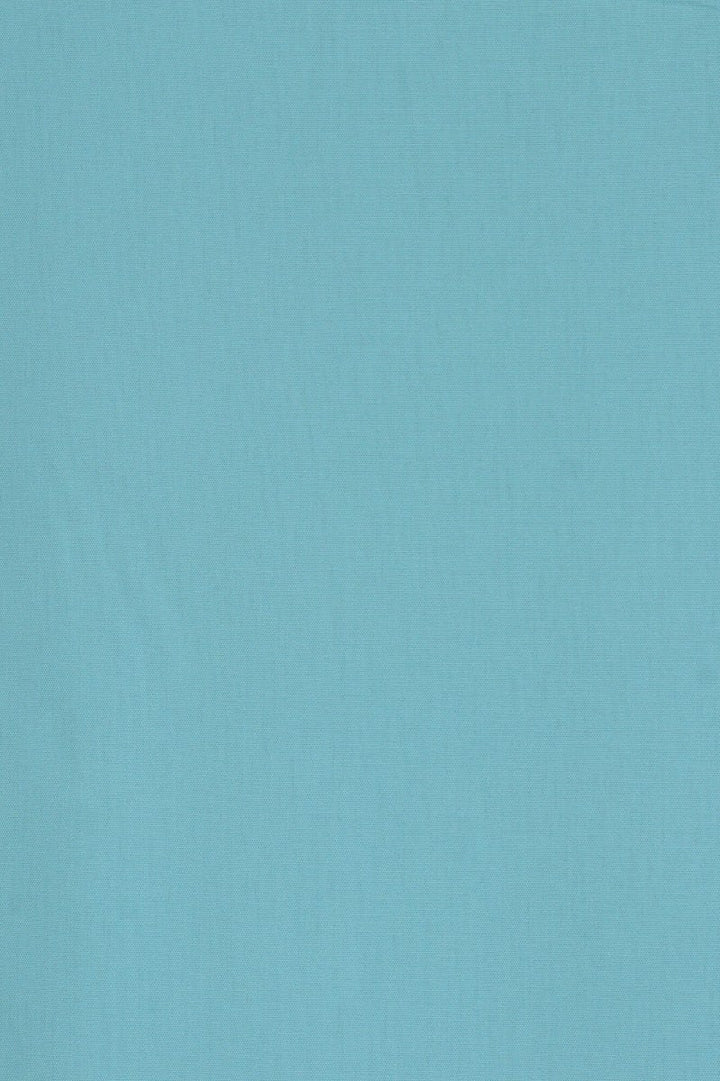 Double Width 100% Cotton Turquoise Fabric