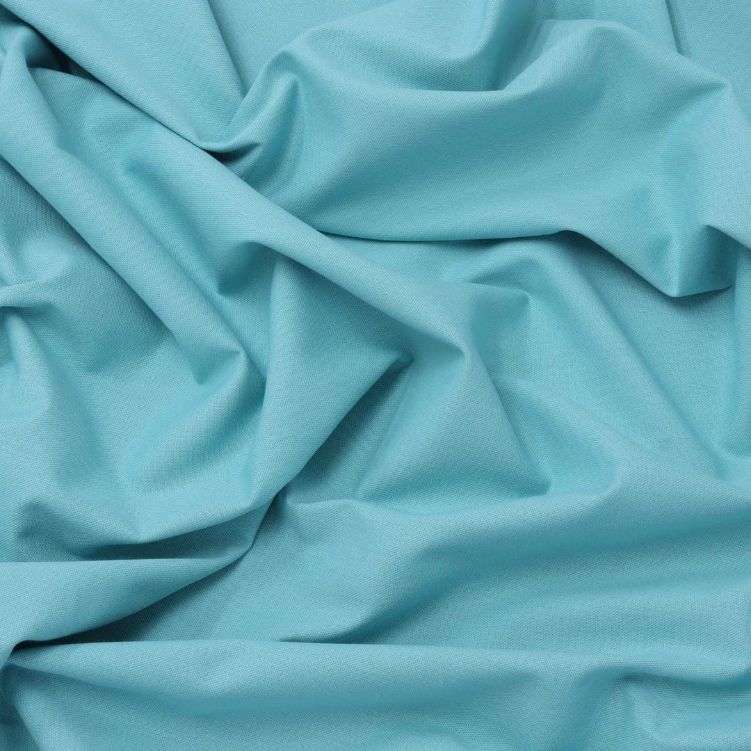 Double Width 100% Cotton Turquoise Fabric