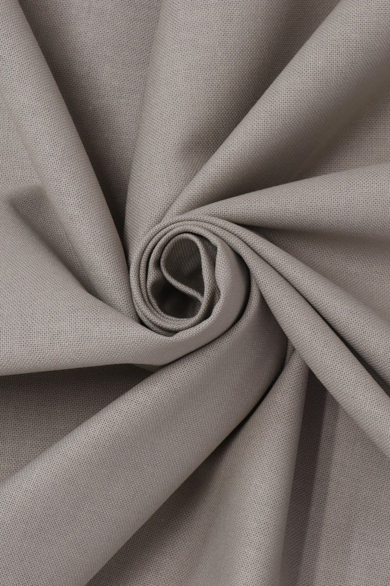 Double Width 100% Cotton Taupe Fabric