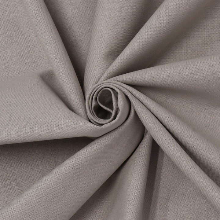 Double Width 100% Cotton Taupe Fabric