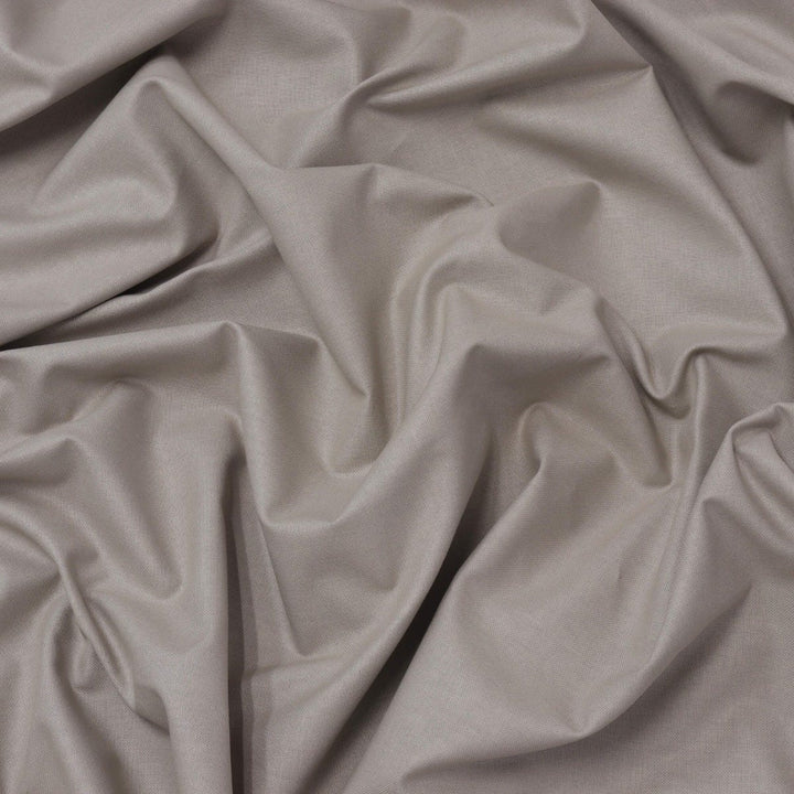 Double Width 100% Cotton Taupe Fabric