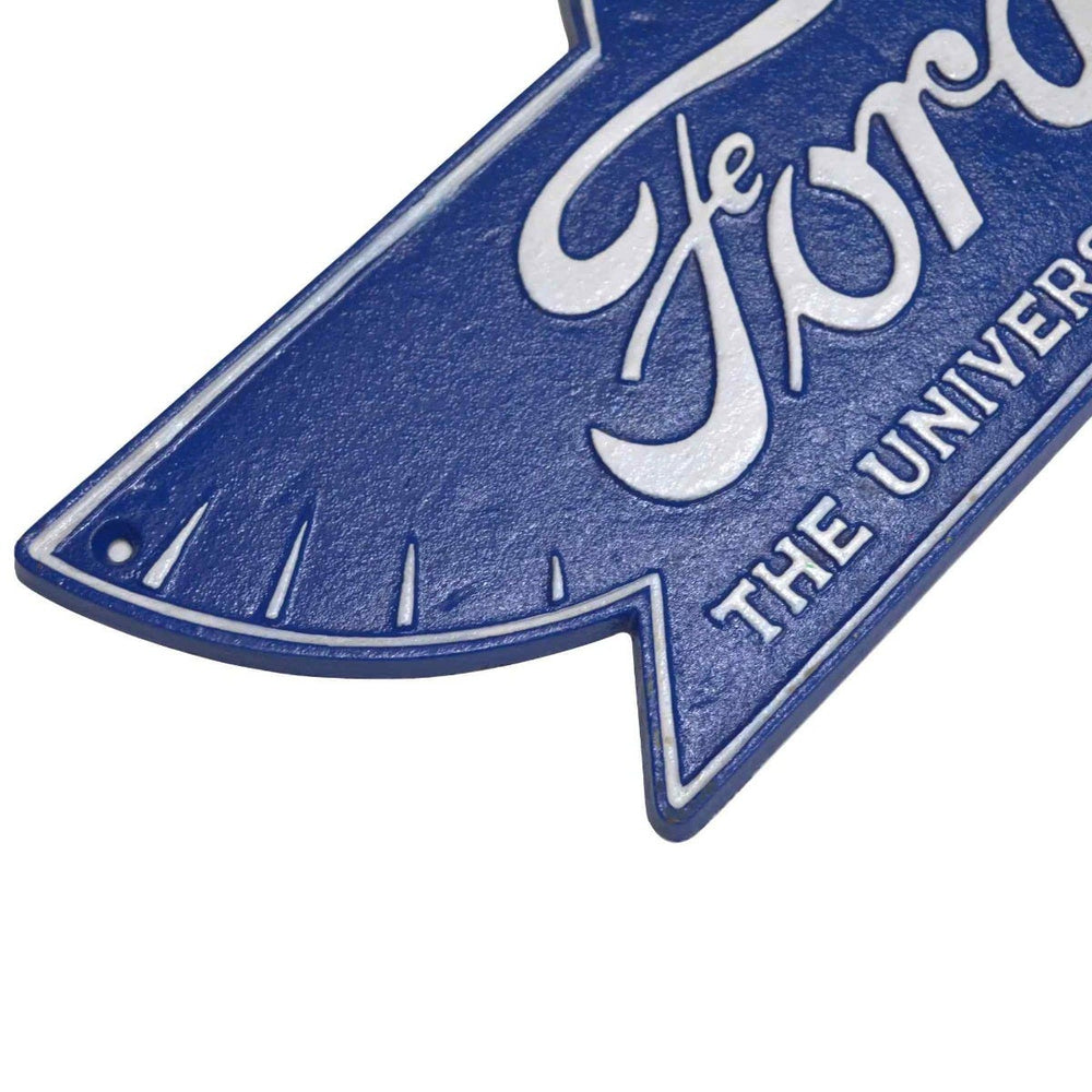 Ford 'The Universal Car' Vintage Cast Iron Wall Sign