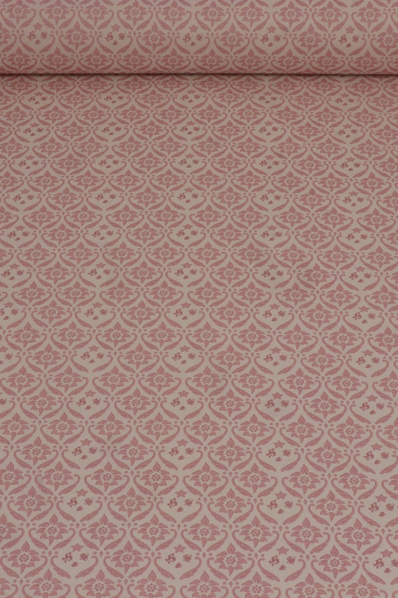 Howard Blush Organic Cotton Fabric