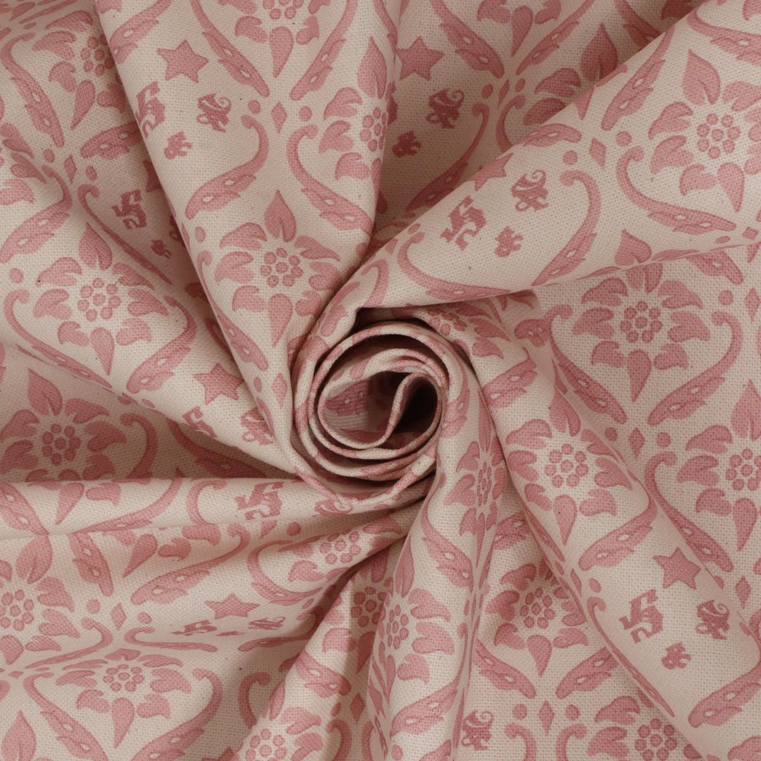 Howard Blush Organic Cotton Fabric