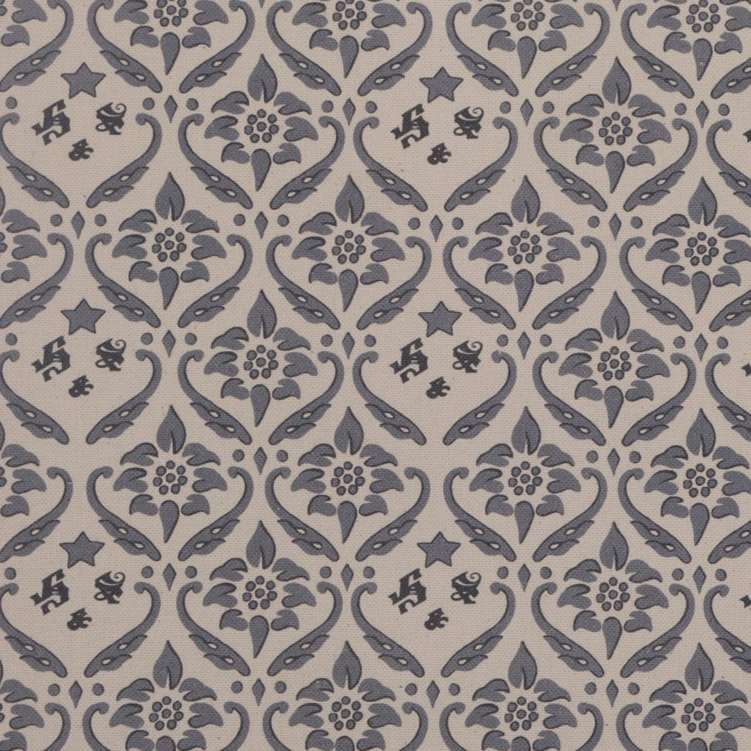 Howard Slate Organic Cotton Fabric