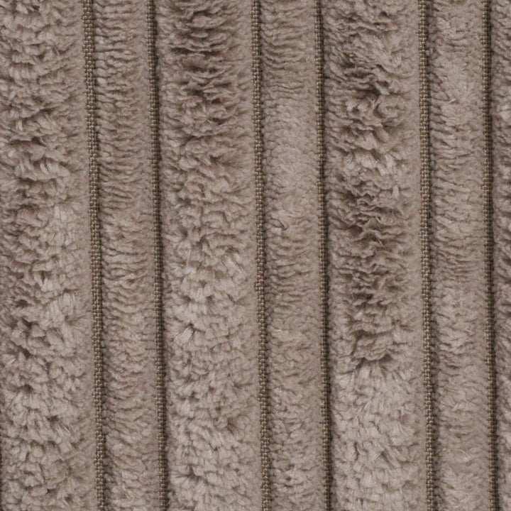 Clearance Varese Chestnut Chenille Stripe Fabric