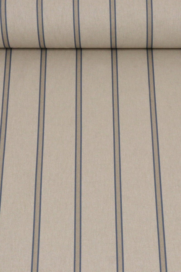 Columbia Stripe Azure Fabric