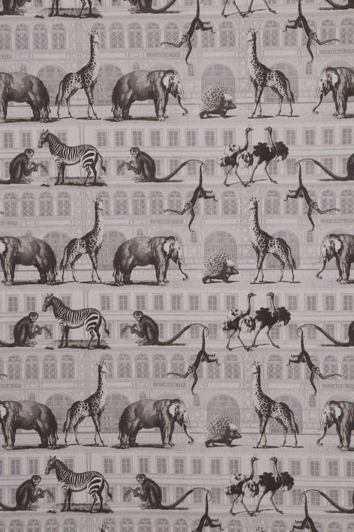 Menagerie Grey Fabric