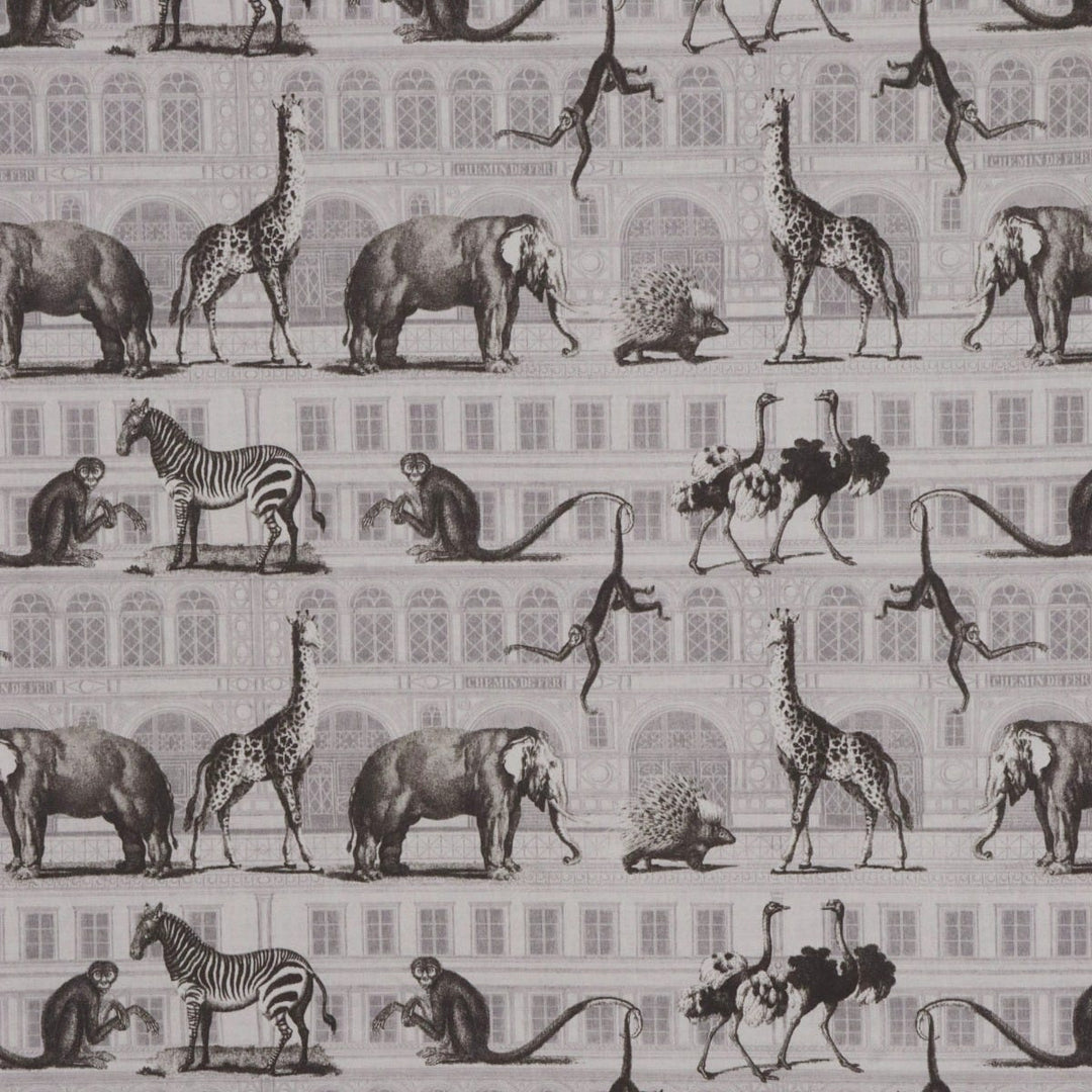 Menagerie Grey Fabric